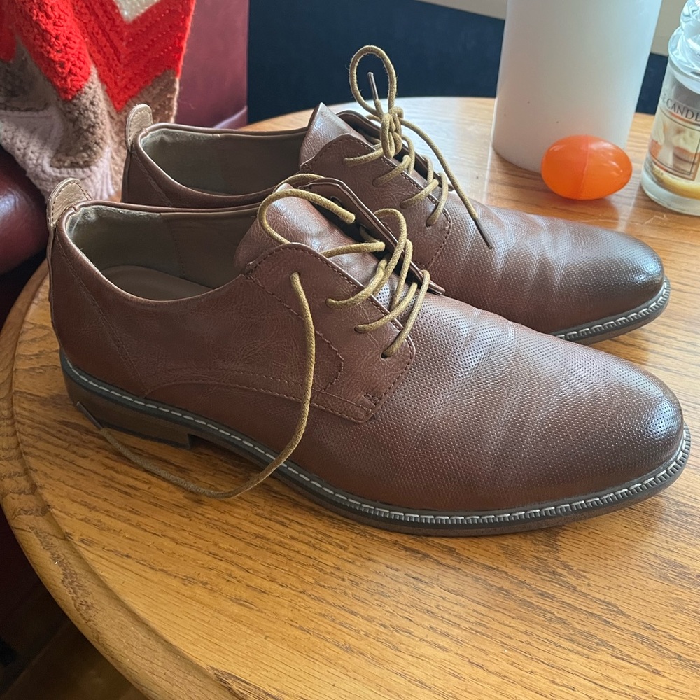 Robert David Brown Dress Shoes